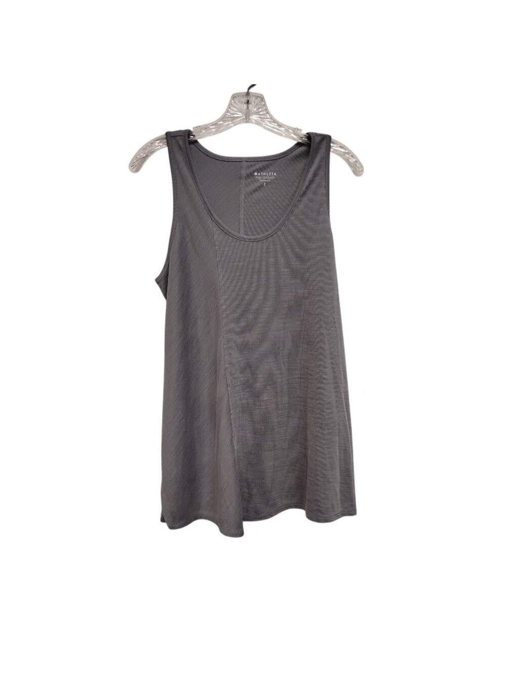 ATHLETA Womens S Gray Performance Swing Tank Top
